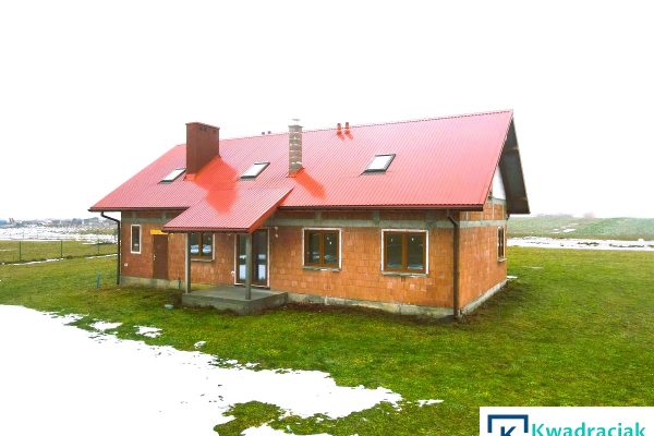 Dom w stanie deweloperskim w Odrzechowej w gminie Zarszyn